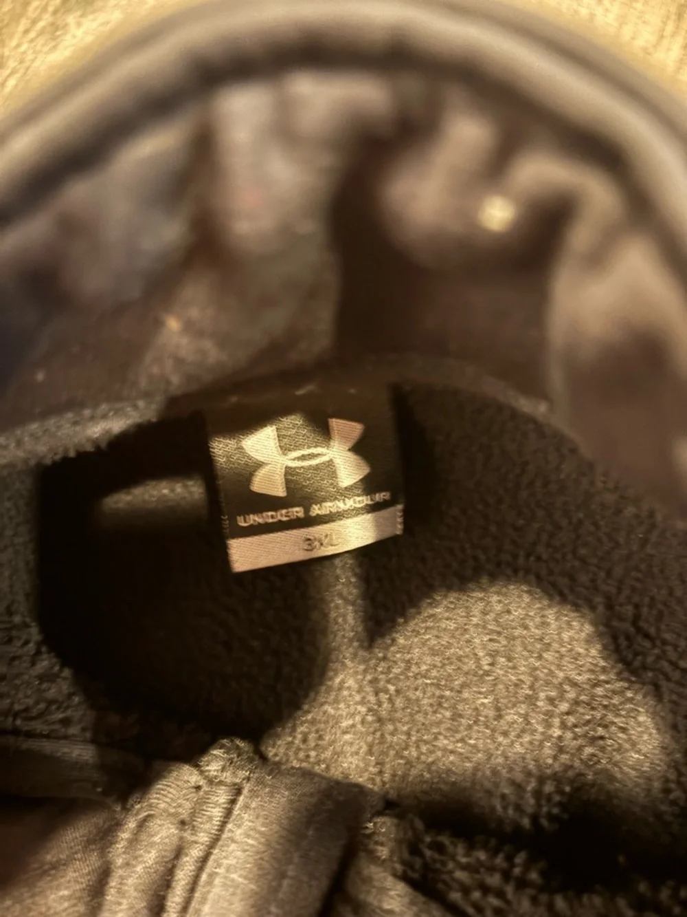 Under Armour Black & Gold Vandals Full-Zip Performance Jacket